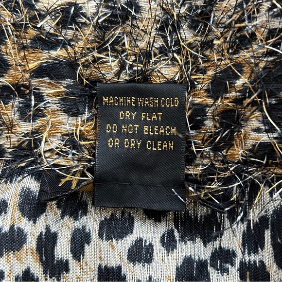 Ashley Stewart Semi Sheer Animal Print Long Sleeve Shirt (24W) - Picture 15 of 16